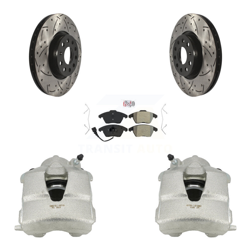 Transit Auto KCD-100064N Disc Brake Kit for 2005-2015 Volkswagen Jetta - Front product image
