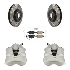 Transit Auto KCD-100064N Disc Brake Kit for 2005-2015 Volkswagen Jetta - Front product image