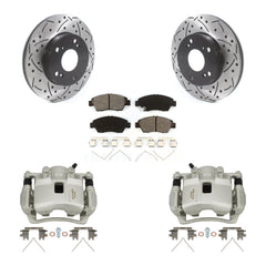 Transit Auto KCD-100064S Disc Brake Kit for 2006-2011 Honda Civic - Front product image