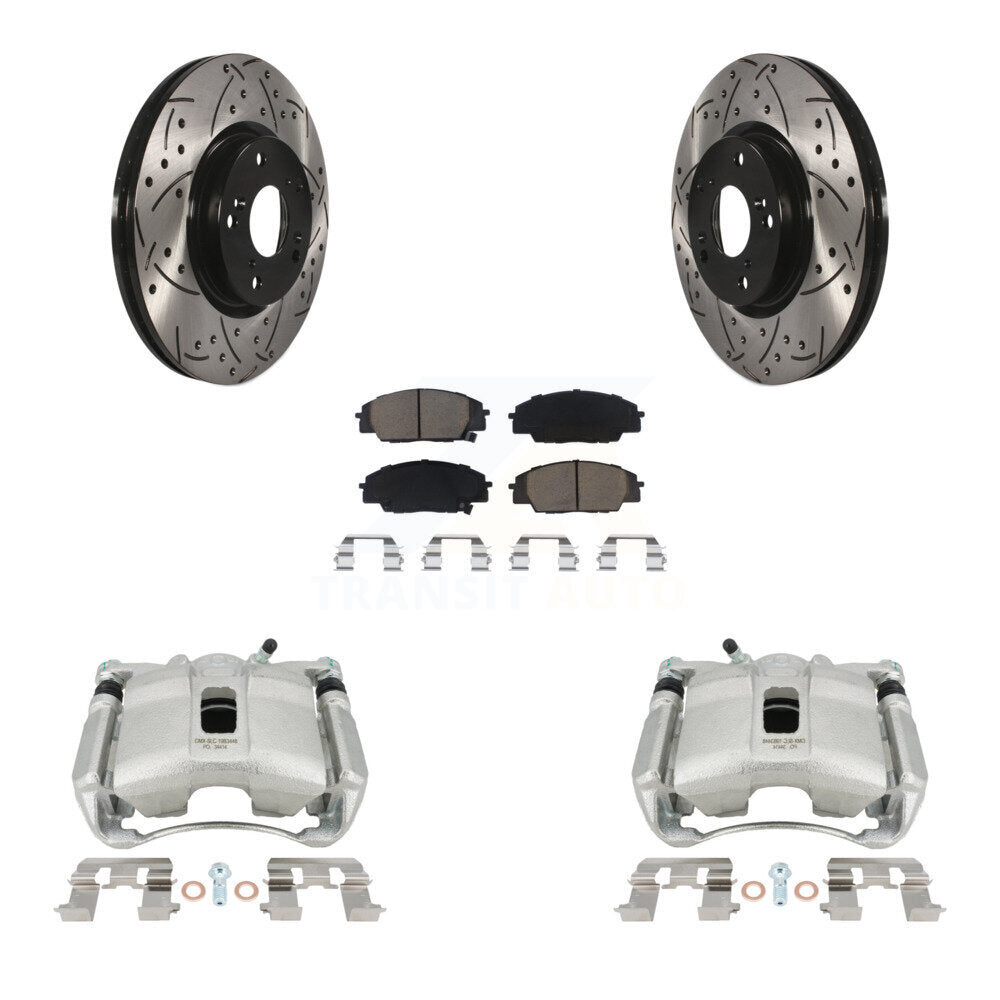 Transit Auto KCD-100065C Disc Brake Kit for 2007-2010 Acura CSX - Front product image