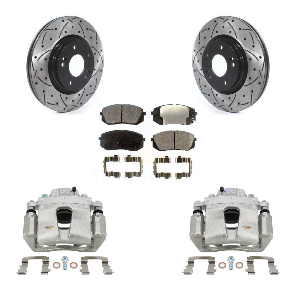 Transit Auto KCD-100065P Disc Brake Kit for 2015 Hyundai Sonata - Front product image