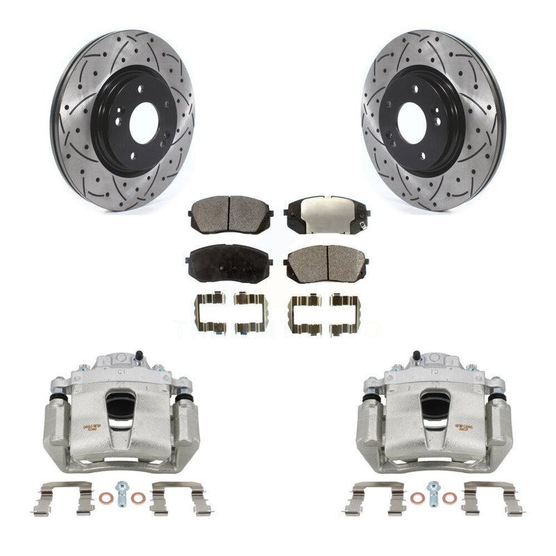 Transit Auto KCD-100065P Disc Brake Kit for 2015 Hyundai Sonata - Front product image