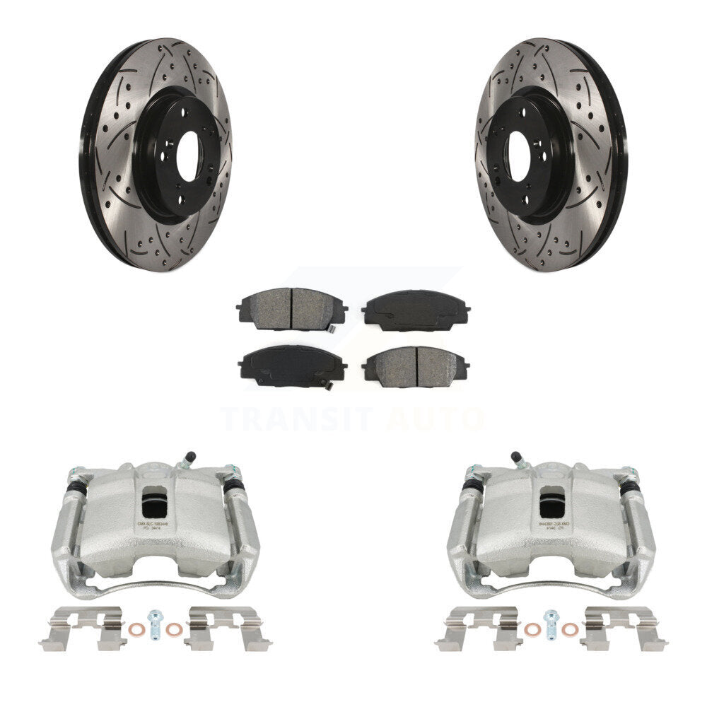 Transit Auto KCD-100065S Disc Brake Kit for 2007-2010 Acura CSX - Front product image