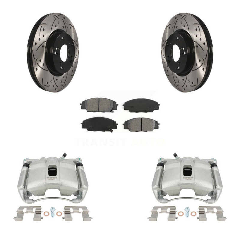 Transit Auto KCD-100065S Disc Brake Kit for 2007-2010 Acura CSX - Front product image