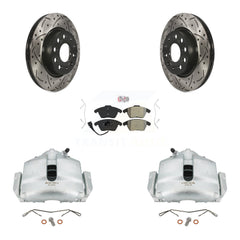 Transit Auto KCD-100067N Disc Brake Kit for 2011-2013 Volkswagen GTI, Audi A3 Quattro - Front product image