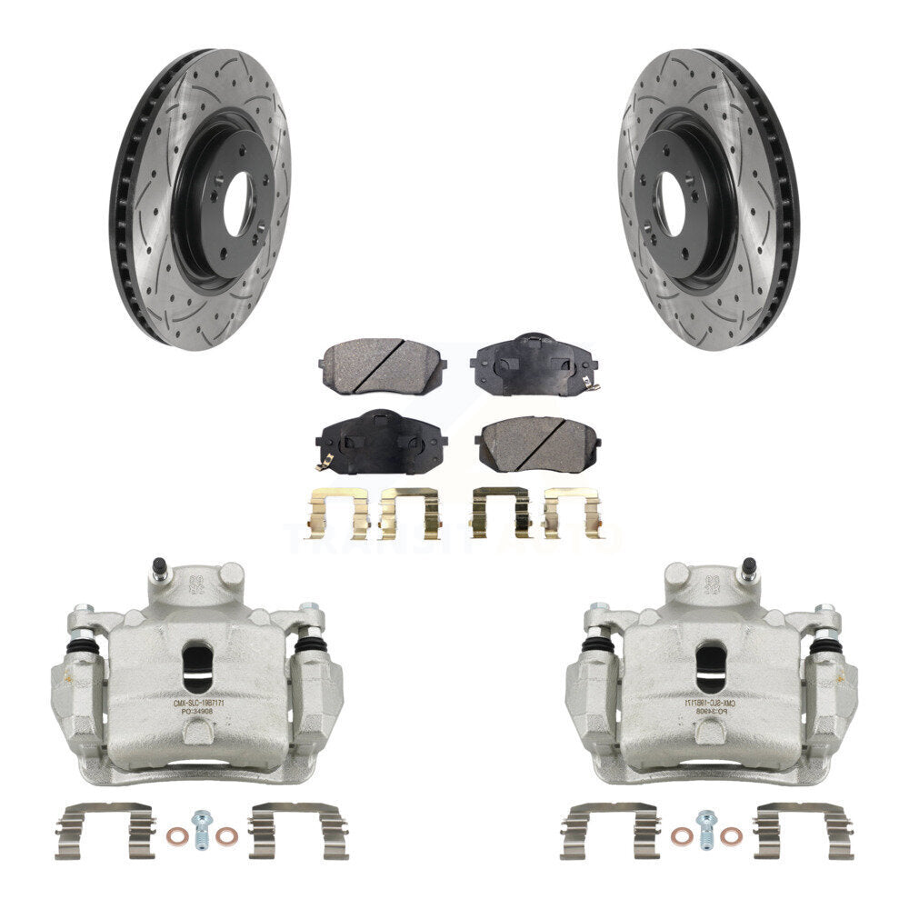 Transit Auto KCD-100067P Disc Brake Kit for 2015 Hyundai Sonata - Front product image