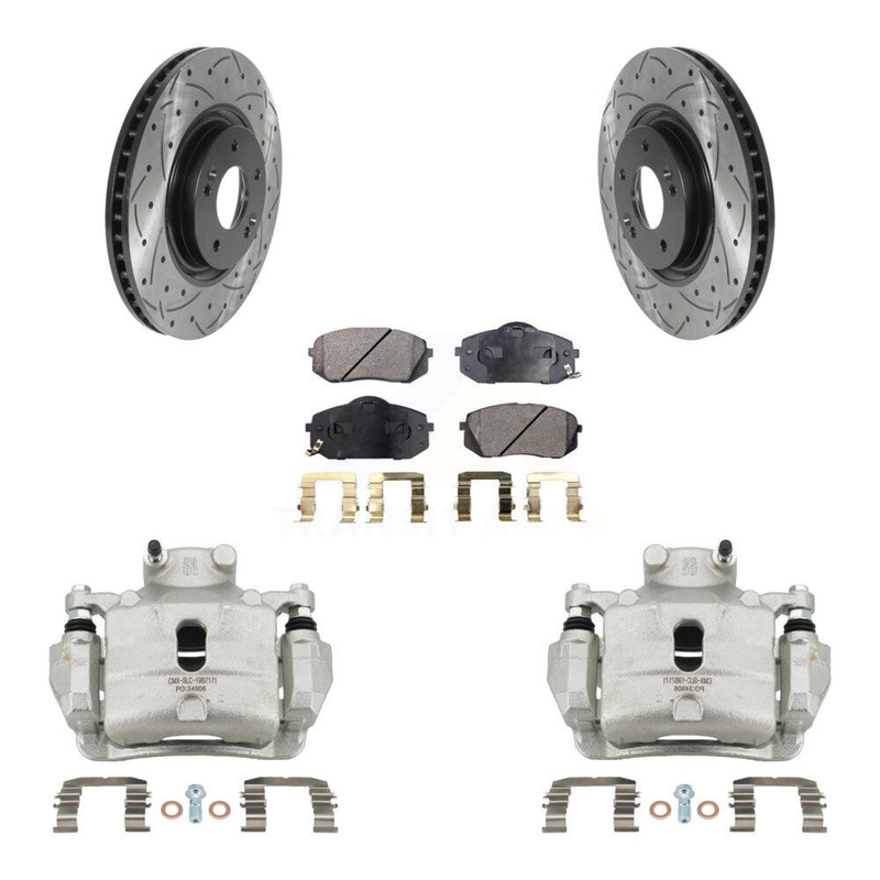 Transit Auto KCD-100067P Disc Brake Kit for 2015 Hyundai Sonata - Front product image