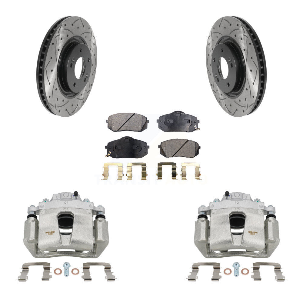 Transit Auto KCD-100068P Disc Brake Kit for 2015 Hyundai Sonata - Front product image