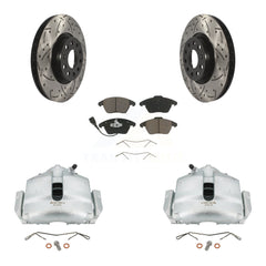 Transit Auto KCD-100069C Disc Brake Kit for 2006-2018 Volkswagen Beetle, Volkswagen Jetta, Volkswagen GTI & more - Front product image