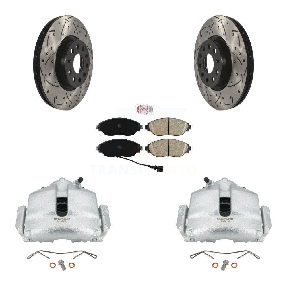 Transit Auto KCD-100069N Disc Brake Kit for 2017 Volkswagen CC - Front product image