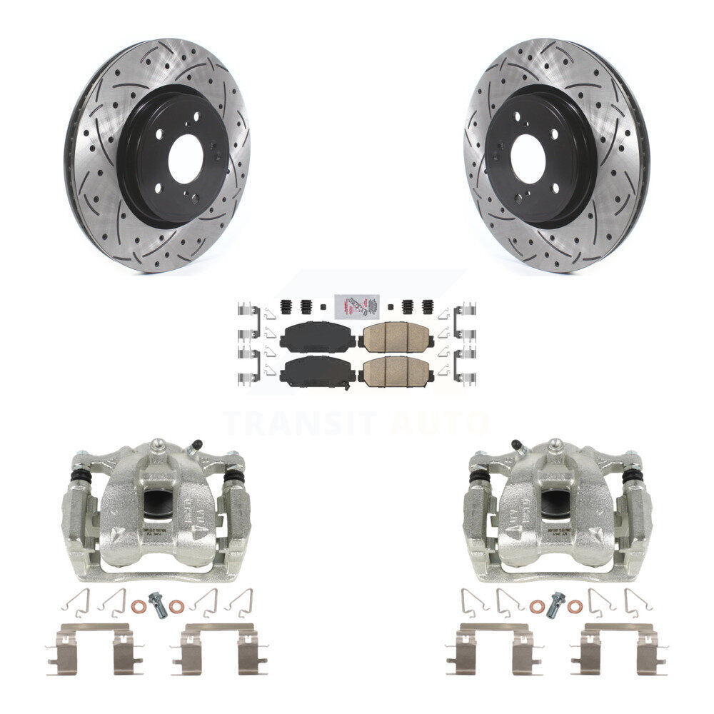Transit Auto KCD-100070N Disc Brake Kit for 2017-2022 Honda CR-V - Front product image