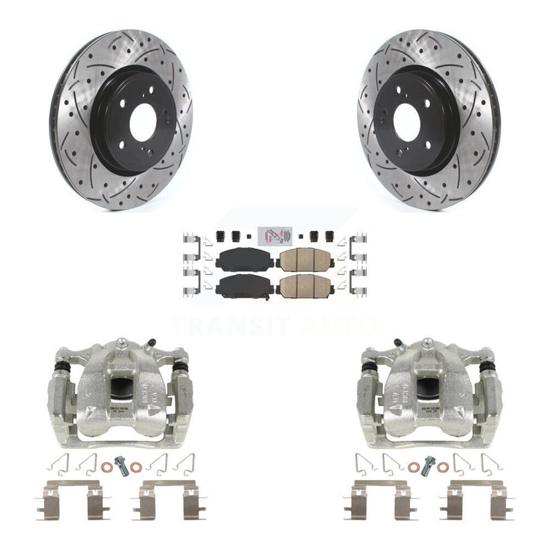 Transit Auto KCD-100070N Disc Brake Kit for 2017-2022 Honda CR-V - Front product image