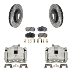 Transit Auto KCD-100070P Disc Brake Kit for 2016 Hyundai Tucson - Front product image