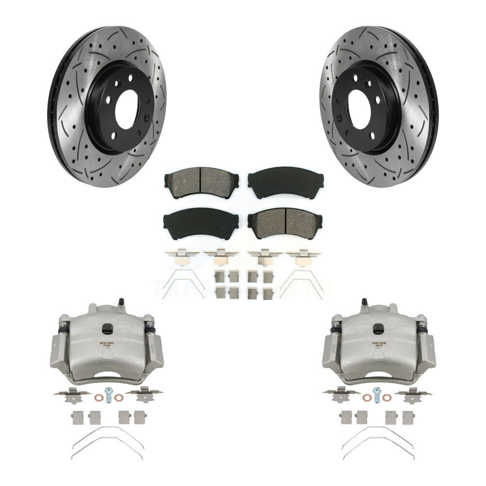 Transit Auto KCD-100070S Disc Brake Kit for 2006-2013 Mazda 6, Lincoln MKZ, Ford Fusion & more - Front product image