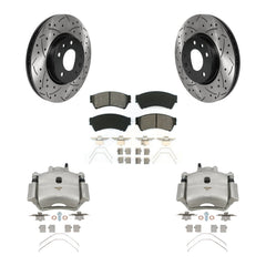 Transit Auto KCD-100070S Disc Brake Kit for 2006-2013 Mazda 6, Lincoln MKZ, Ford Fusion & more - Front product image