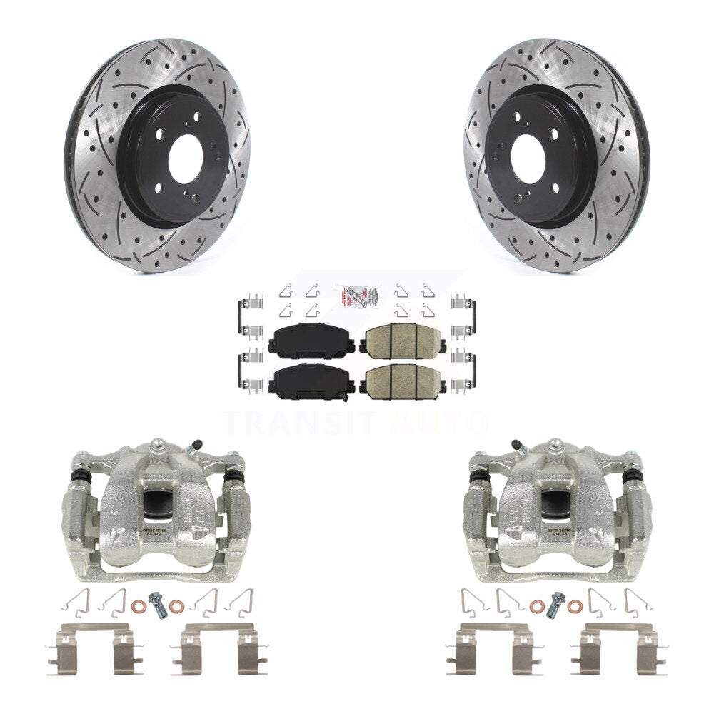 Transit Auto KCD-100071N Disc Brake Kit for 2017-2022 Honda CR-V - Front product image