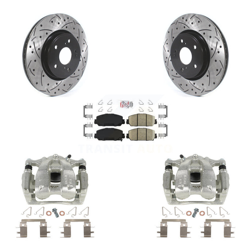 Transit Auto KCD-100071N Disc Brake Kit for 2017-2022 Honda CR-V - Front product image