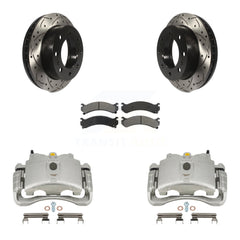 Transit Auto KCD-100071S Disc Brake Kit for 1999-2020 Chevrolet Express 2500, Chevrolet Silverado 1500 HD Classic, Chevrolet Silverado 2500 HD Classic & more - Front product image