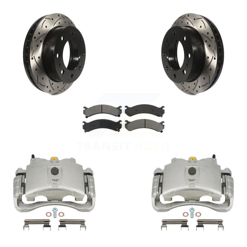 Transit Auto KCD-100071S Disc Brake Kit for 1999-2020 Chevrolet Express 2500, Chevrolet Silverado 1500 HD Classic, Chevrolet Silverado 2500 HD Classic & more - Front product image
