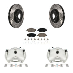 Transit Auto KCD-100072C Disc Brake Kit for 2012-2015 Acura ILX, Honda Civic - Front product image