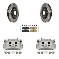 Transit Auto KCD-100072N Disc Brake Kit for 2017-2024 Chrysler Grand Caravan, Chrysler Pacifica, Chrysler Voyager & more - Front product image
