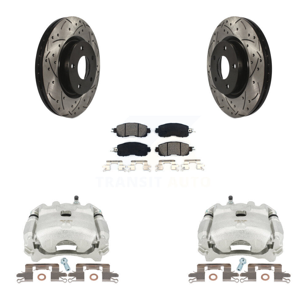 Transit Auto KCD-100072S Disc Brake Kit for 2013-2021 Nissan Altima - Front product image