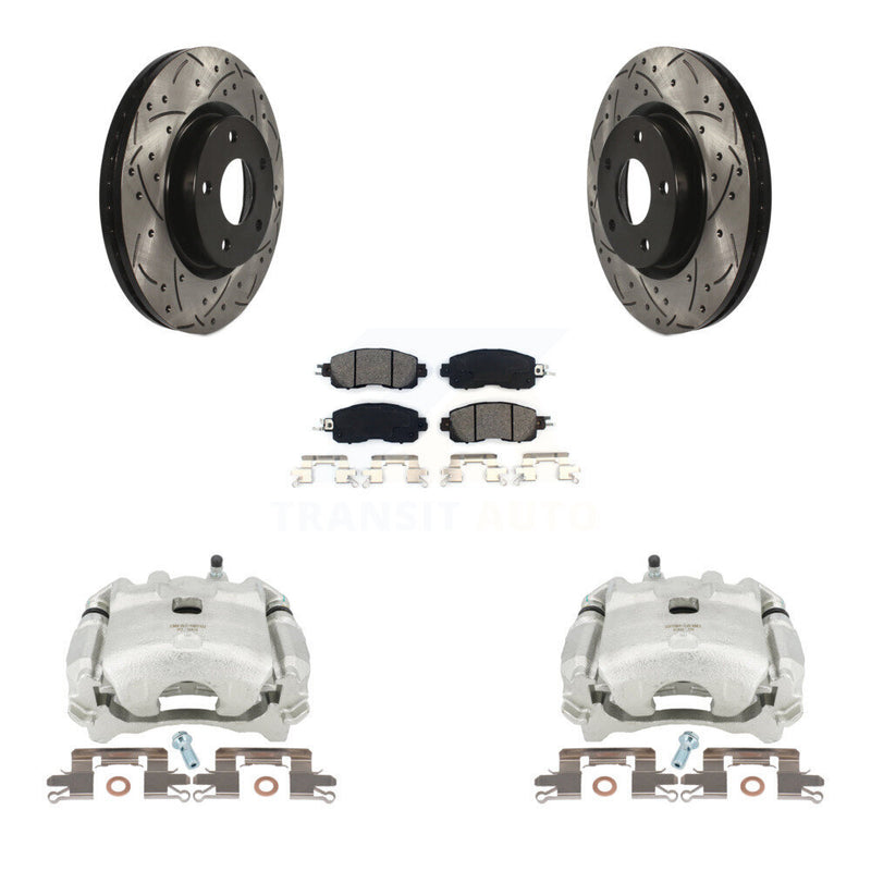 Transit Auto KCD-100072S Disc Brake Kit for 2013-2021 Nissan Altima - Front product image