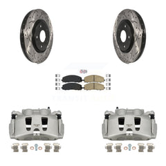 Transit Auto KCD-100073N Disc Brake Kit for 2017-2024 Chrysler Grand Caravan, Chrysler Pacifica, Chrysler Voyager & more - Front product image