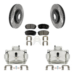 Transit Auto KCD-100073P Disc Brake Kit for 2016-2020 Kia Optima, Hyundai Sonata - Front product image