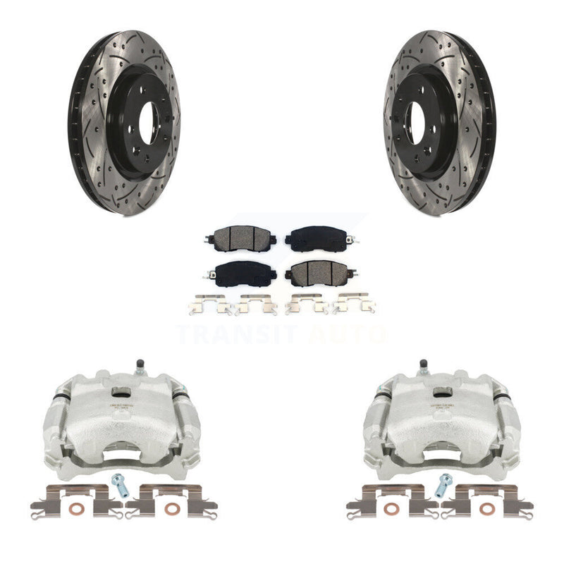 Transit Auto KCD-100073S Disc Brake Kit for 2015-2017 Nissan LEAF - Front product image