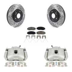 Transit Auto KCD-100074C Disc Brake Kit for 2010-2014 Honda Accord, Acura TSX - Front product image