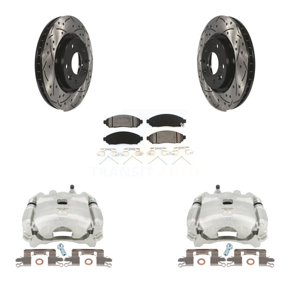 Transit Auto KCD-100074S Disc Brake Kit for 2015 Nissan LEAF - Front product image
