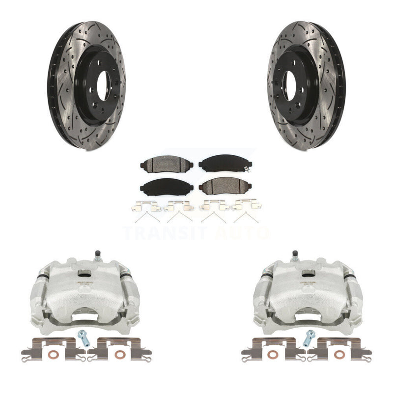 Transit Auto KCD-100074S Disc Brake Kit for 2015 Nissan LEAF - Front product image
