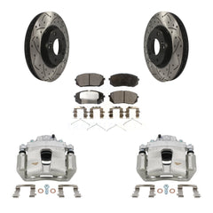 Transit Auto KCD-100074T Disc Brake Kit for 2016 Hyundai Sonata - Front product image