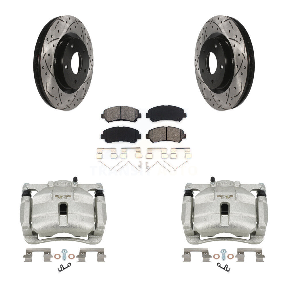 Transit Auto KCD-100075S Disc Brake Kit for 2008-2015 Nissan Rogue Select, Nissan Rogue - Front product image