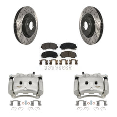 Transit Auto KCD-100075T Disc Brake Kit for 2014-2024 INFINITI Q60, INFINITI QX50, INFINITI Q50 - Front product image