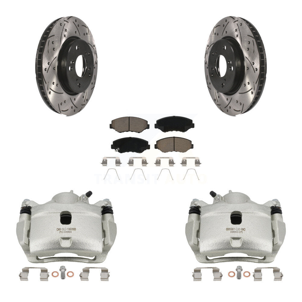 Transit Auto KCD-100076C Disc Brake Kit for 2015 Honda Civic - Front product image