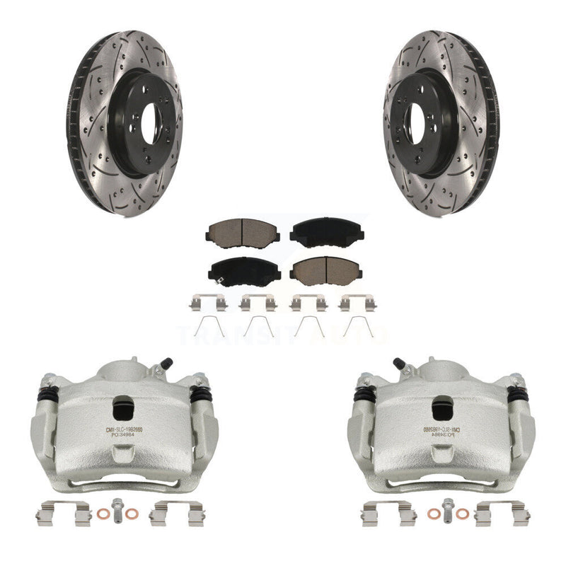 Transit Auto KCD-100076C Disc Brake Kit for 2015 Honda Civic - Front product image