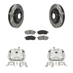 Transit Auto KCD-100076S Disc Brake Kit for 2011-2019 Nissan Juke, Nissan Sentra - Front product image