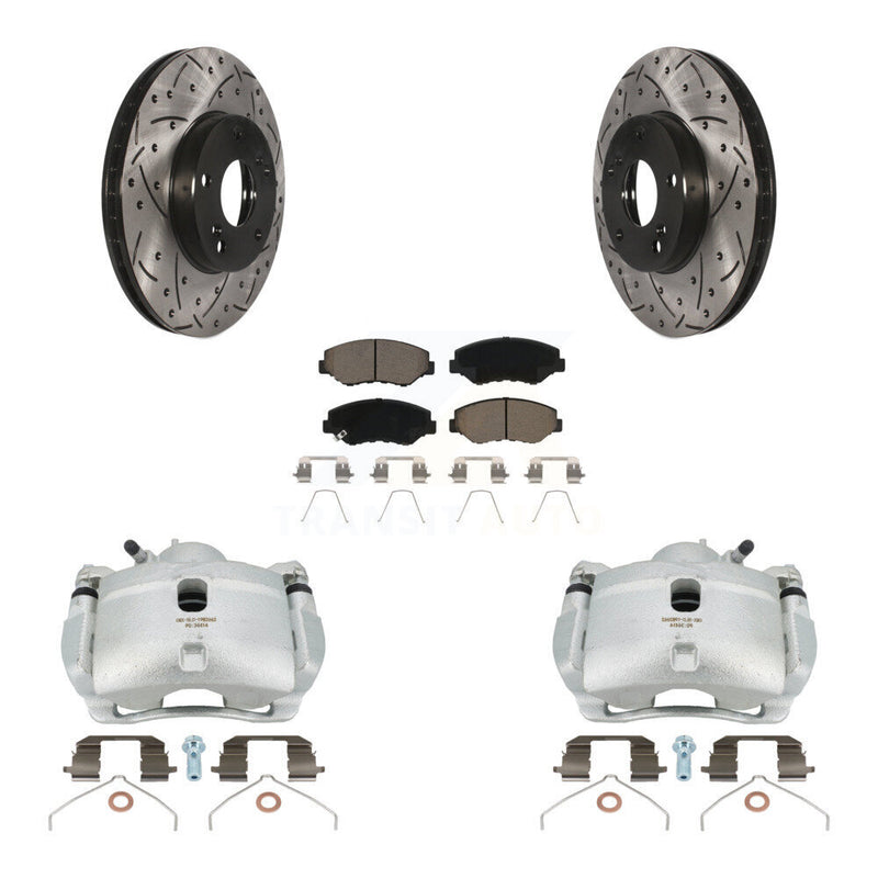 Transit Auto KCD-100077C Disc Brake Kit for 2003-2011 Honda Element - Front product image
