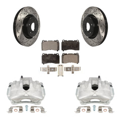 Transit Auto KCD-100077P Disc Brake Kit for 2014-2016 Hyundai Genesis Coupe - Front product image