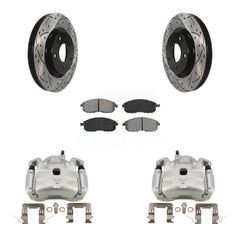 Transit Auto KCD-100077S Disc Brake Kit for 2007-2010 Nissan Sentra - Front product image