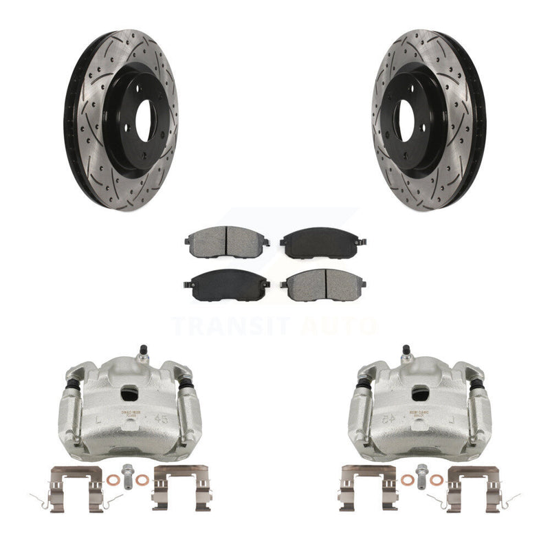 Transit Auto KCD-100077S Disc Brake Kit for 2007-2010 Nissan Sentra - Front product image