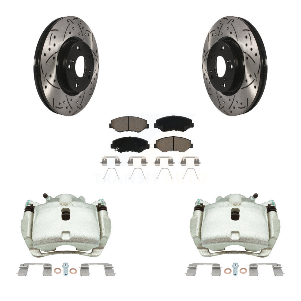 Transit Auto KCD-100078C Disc Brake Kit for 2005-2006 Honda CR-V - Front product image