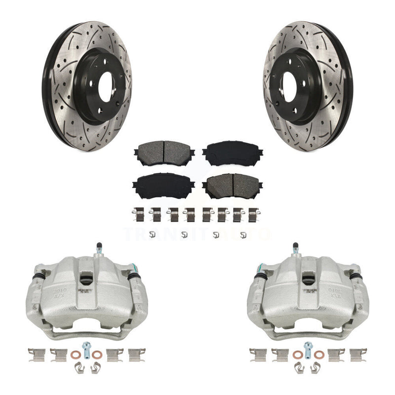 Transit Auto KCD-100078S Disc Brake Kit for 2014-2018 Mazda 6 - Front product image