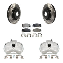 Transit Auto KCD-100078T Disc Brake Kit for 2014-2016 Hyundai Genesis Coupe - Front product image