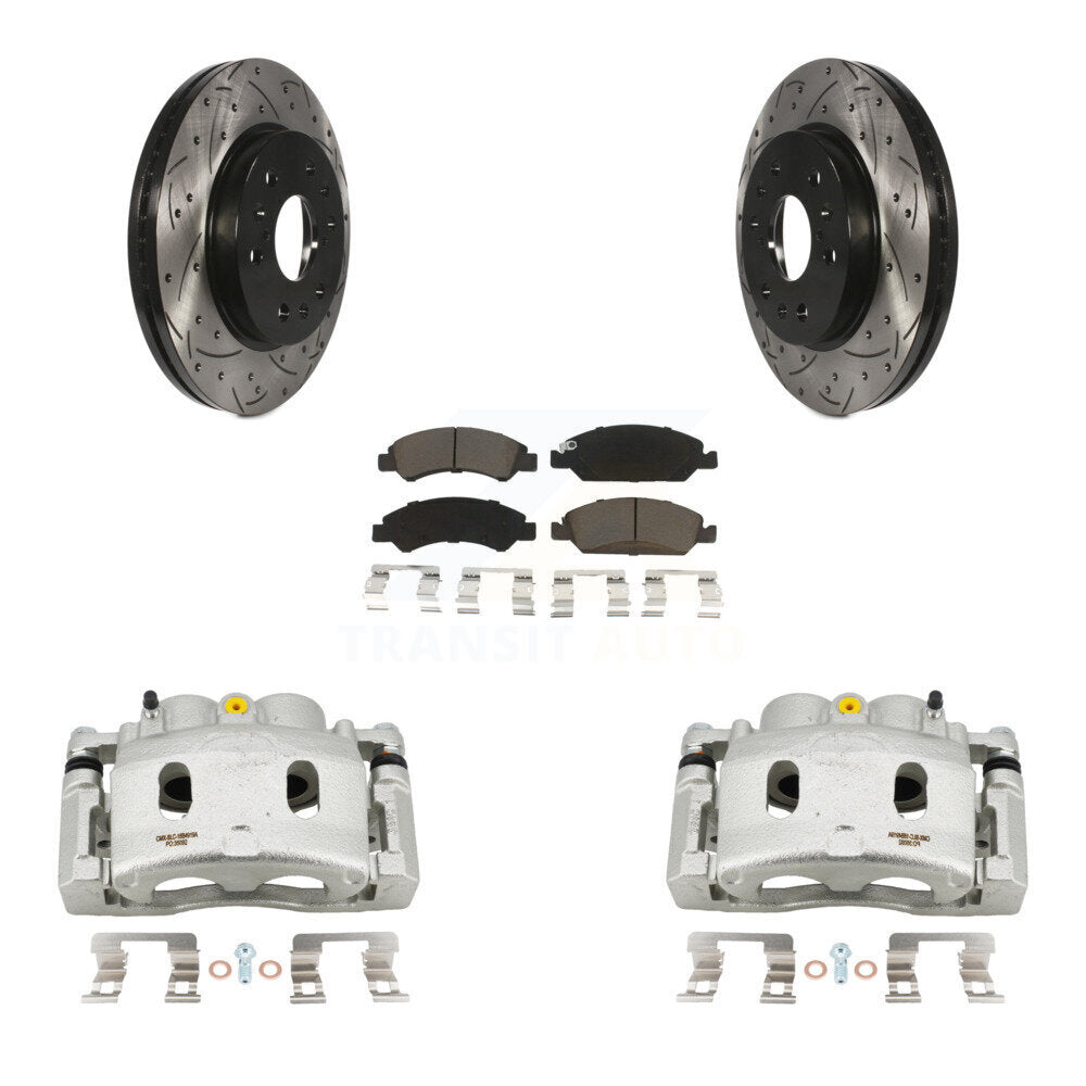 Transit Auto KCD-100079C Disc Brake Kit for 2008-2020 Chevrolet Suburban, Cadillac Escalade, Cadillac Escalade ESV & more - Front product image