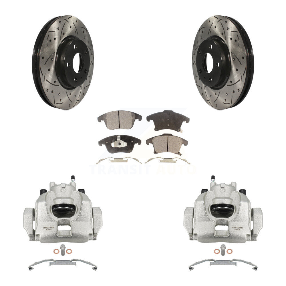 Transit Auto KCD-100079P Disc Brake Kit for 2013-2020 Ford Fusion, Lincoln MKZ - Front product image