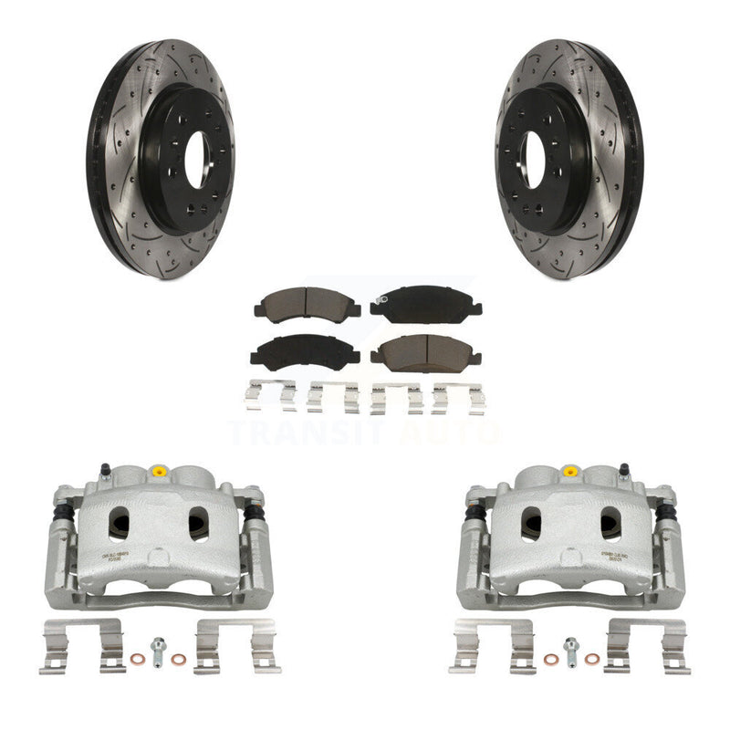 Transit Auto KCD-100080C Disc Brake Kit for 2005-2008 Cadillac Escalade, Cadillac Escalade ESV, Cadillac Escalade EXT & more - Front product image