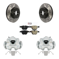 Transit Auto KCD-100080N Disc Brake Kit for 2008-2015 BMW X1, BMW 328i, BMW 328i xDrive & more - Front product image